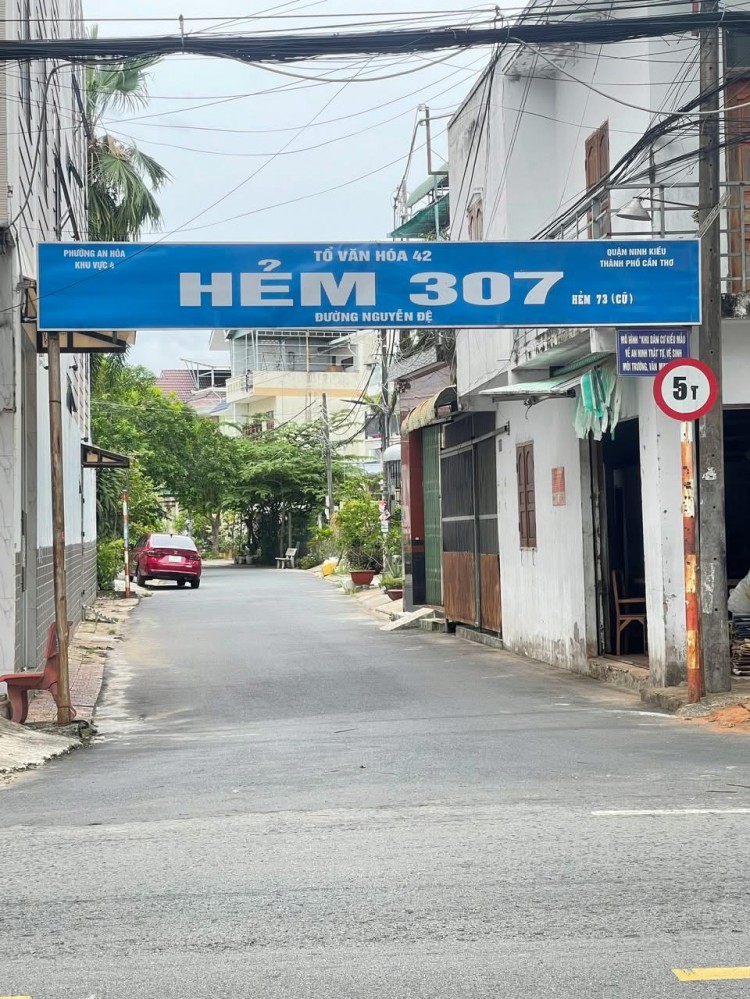 BÁN NHÀ NINH KIỀU – CÓ THU NHẬP SẴN Hẻm 307 Nguyễn Đệ, P. Cái Khế, TP. Cần Thơ