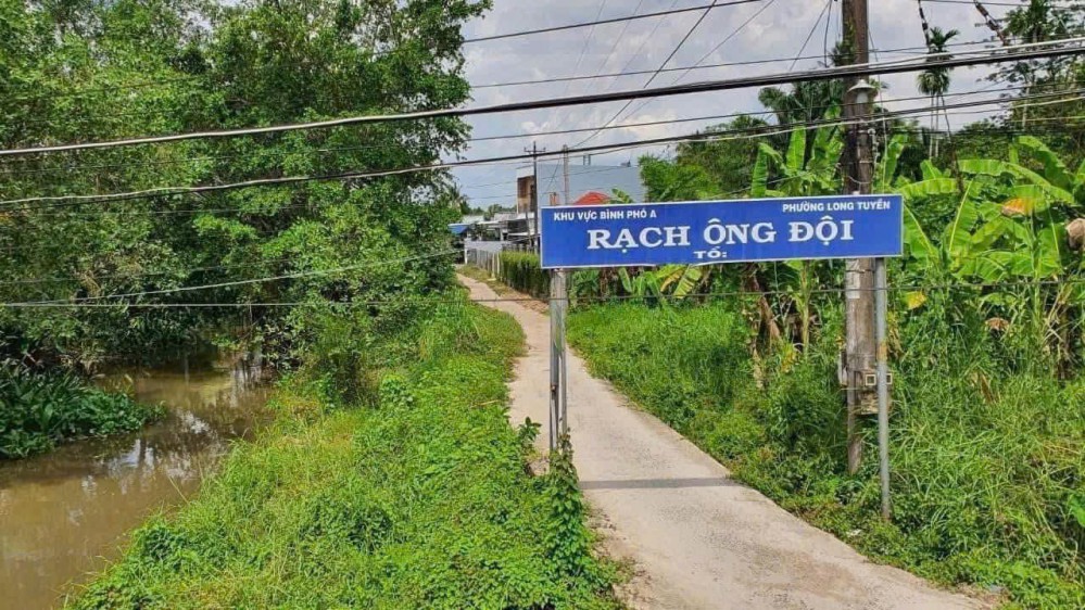 Bán Nền Mặt Tiền Rạch Ông Đội - Phường Long Tuyền, Tp Cần Thơ - Cách Đường Đinh Công Chánh 100m