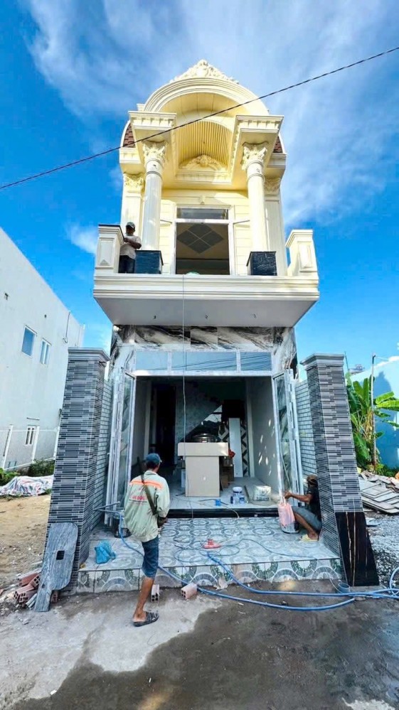 Bán nhà mới 1 trệt 1 lầu hẻm 112 cách đường hoàng Quốc Việt 200m Thông ra hẻm 1 đường hẻm Trần Vĩnh Kiết TP CẦN THƠ