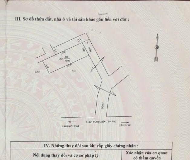Chủ Gởi Bán Nền Tặng Nhà Cấp 4 - Gốc 2 Mặt Tiền - Hẻm 7 Bùi Hữu Nghĩa - Cách Cầu Bình Thuỷ Võ Văn Kiệt Chỉ 300m