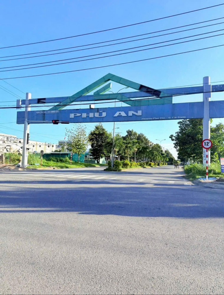 NỀN ĐẸP ĐƯỜNG B13 KDC PHÚ AN, P. HƯNG PHÚ - CẦN THƠ