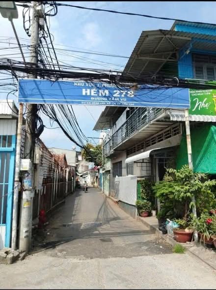 Bán gấp nhà trệt lửng còn mới, diện tích rộng, 4 phòng ngủ. Hẻm nhánh Hẻm 278 Tầm Vu, P. Tân An (mới), TPCT