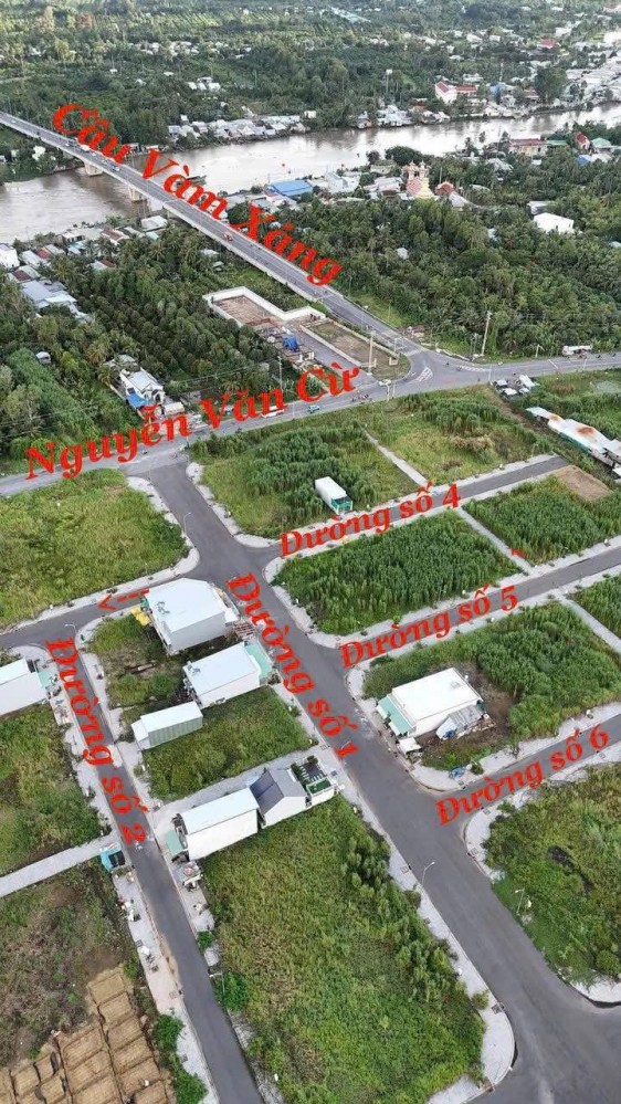 KDC TĐC Phong Điền, P. An Bình, TP. Cần Thơ Cách Nguyễn Văn Cừ nối dài ~200m Gần cầu Vàm Xáng ~250m
