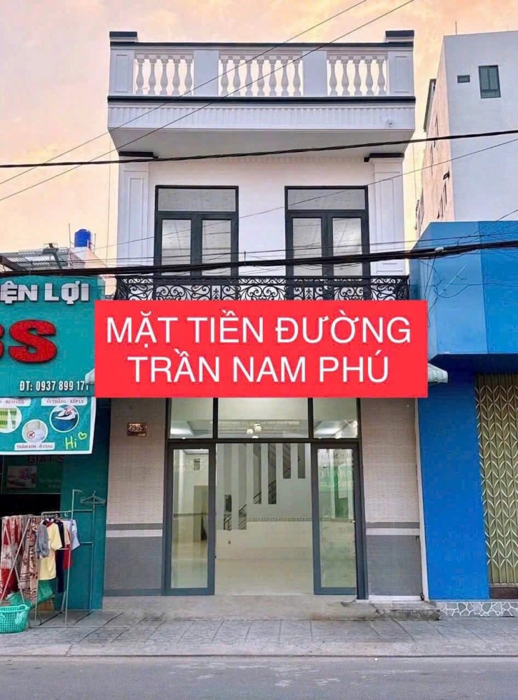 BÁN NHÀ TRỆT LẦU MẶT TIỀN ĐƯỜNG TRẦN NAM PHÚ PHƯỜNG TÂN AN TP CẦN THƠ