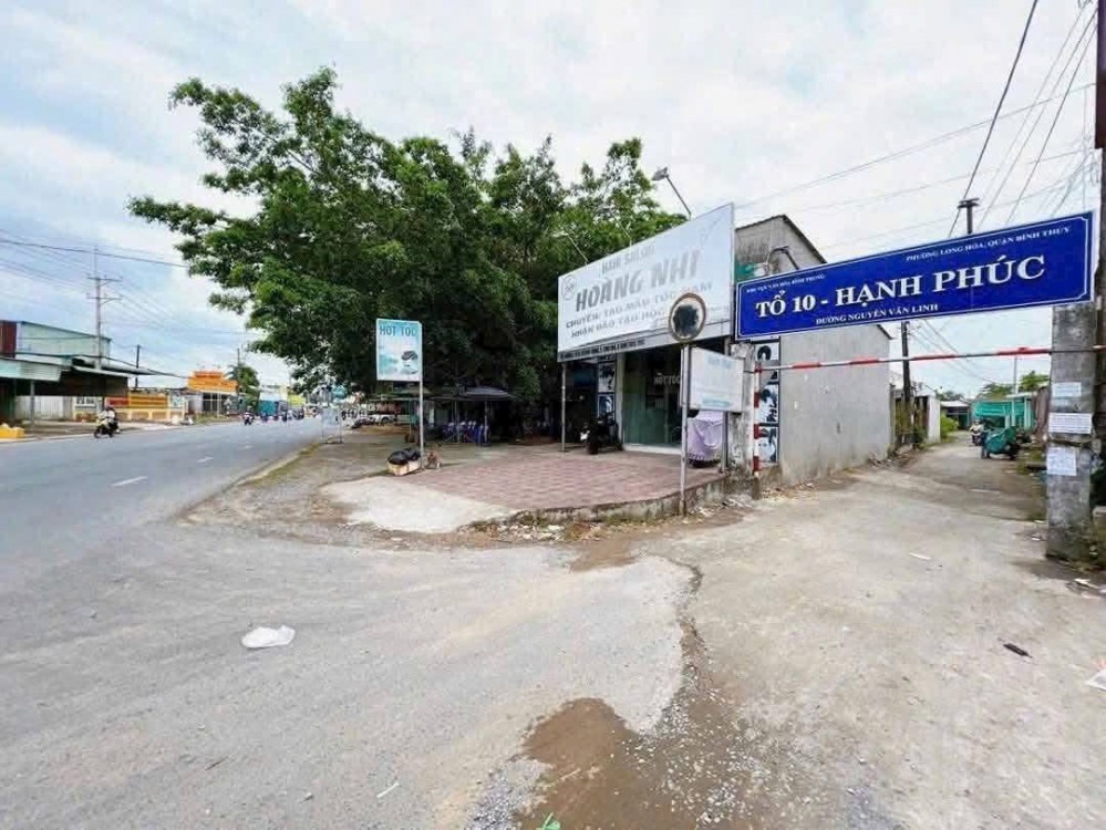 Bán 3 nền liền kề Góc 2 Mặt tiền KDC Hạnh Phúc QL91B NguyễnVănLinh, đường số 1.