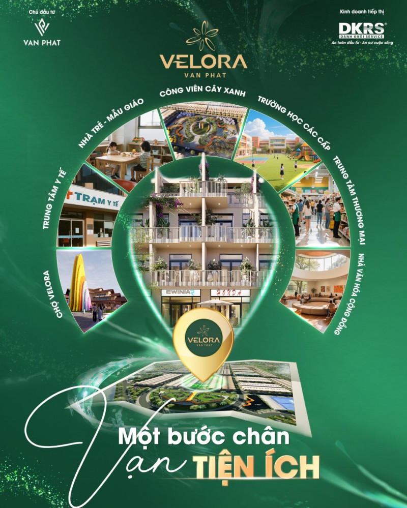 Vạn Phát Velora, Phường Sóc Trăng ,TP Cần Thơ DT: 4,2m ×24m (full thổ cư) Pháp lý minh bạch ,sổ có sẵn Giá:1tỷxxx Vị trí nằm ở QL1A, liền kề kcn An Nghiệp,khu du lịch Tân Huê Viên, bán kính 2km có đầy