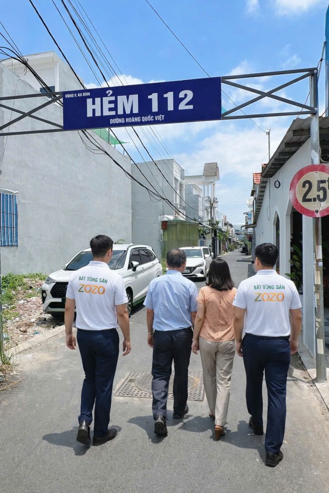 Bán Gấp nền trục chính hẻm 112, Hoàng Quốc Việt