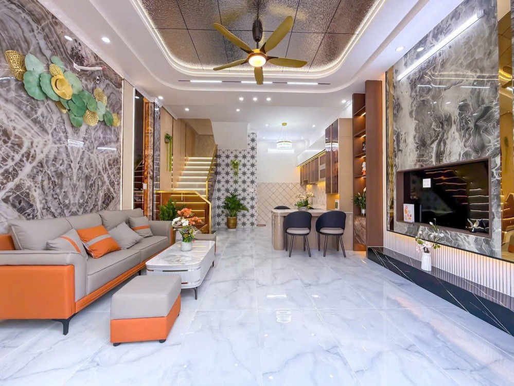 Bán nhanh nhà mới Tân An – 4PN – Sổ hoàn công