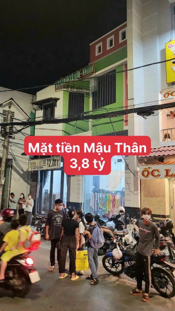 Cần bán nhà góc 1 trệt 2 lầu mặt tiền đường Mậu Thân, phường An Hoà, Ninh Kiều TP Cần Thơ