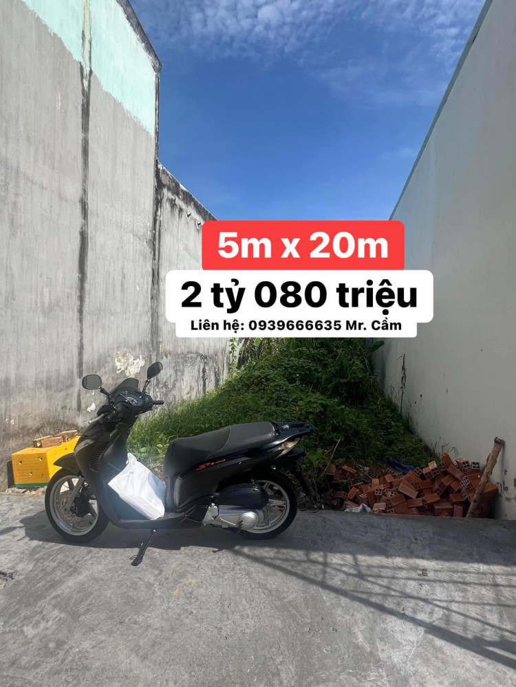 Bán đất hẻm 3-4 Nguyễn Văn Cừ 5x20