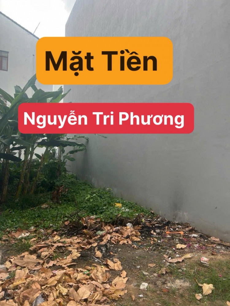 Chính chủ bán đất mặt tiền đường Nguyễn Tri Phương 5m x 18m